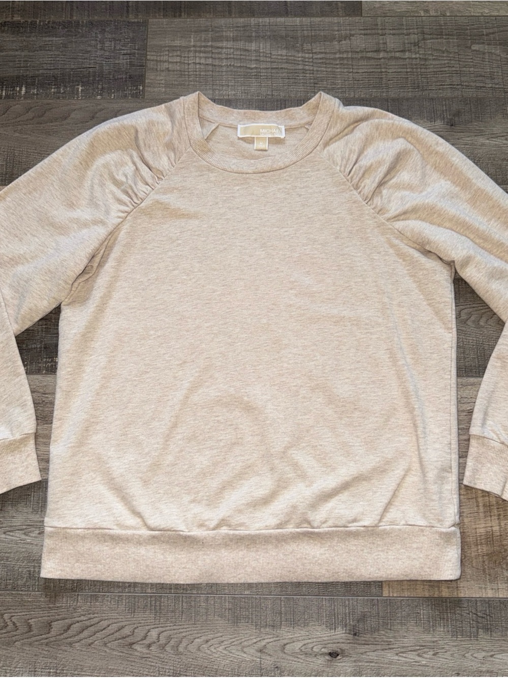 Michael Kors Light Beige women’s  Crewneck Sweatshirt